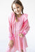 Bubblegum Pink L/S Flutter Sleeve Leotard-Mila & Rose ®