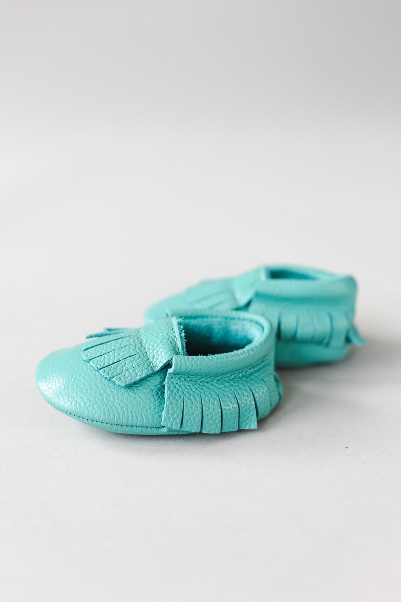 SALE Tropic Leather Baby Moccasins-Mila & Rose ®