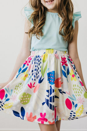 SALE Flower Market Twirl Skirt-Mila & Rose ®