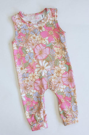 What's Up Buttercup Tank One-Piece Jogger-Mila & Rose ®