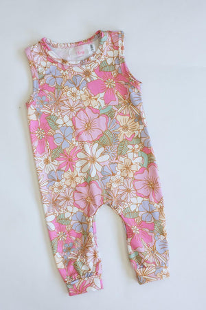 What's Up Buttercup Tank One-Piece Jogger-Mila & Rose ®