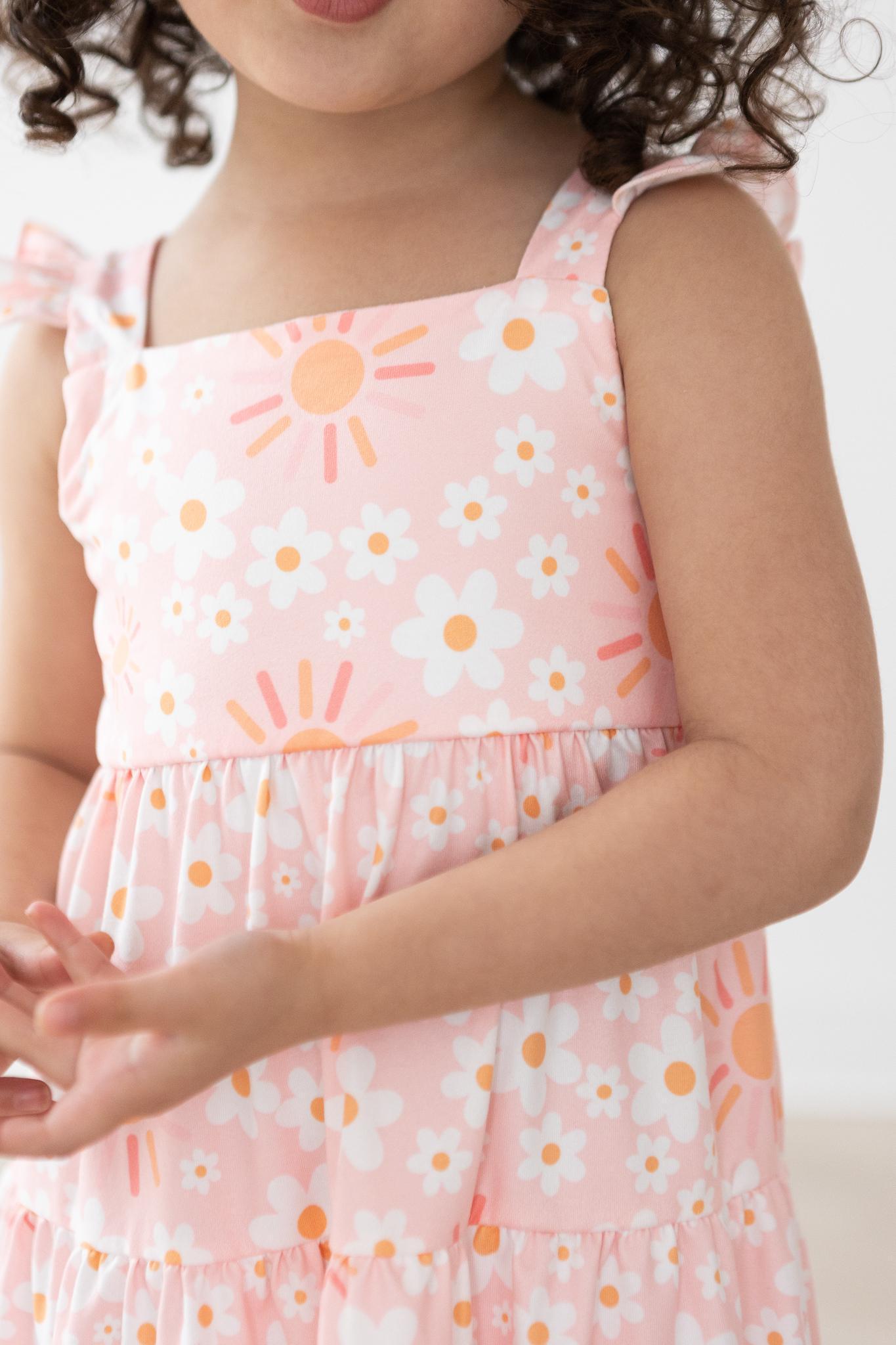 Sweet & Sunny Ruffle Maxi Dress-Mila & Rose ®