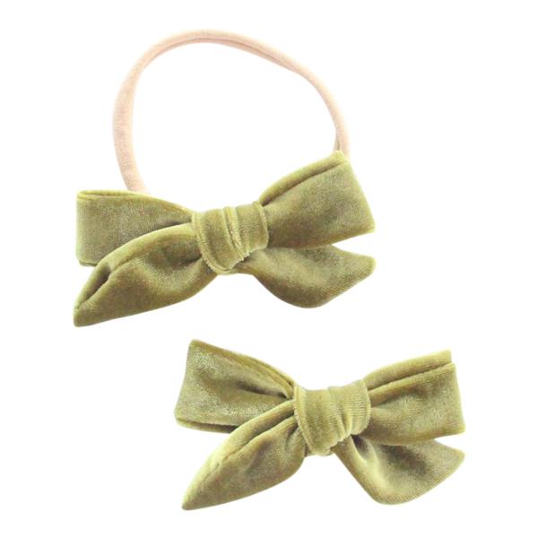 SALE Willow Velvet Bow-Mila & Rose ®