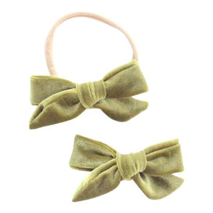 Willow Velvet Bow-Mila & Rose ®