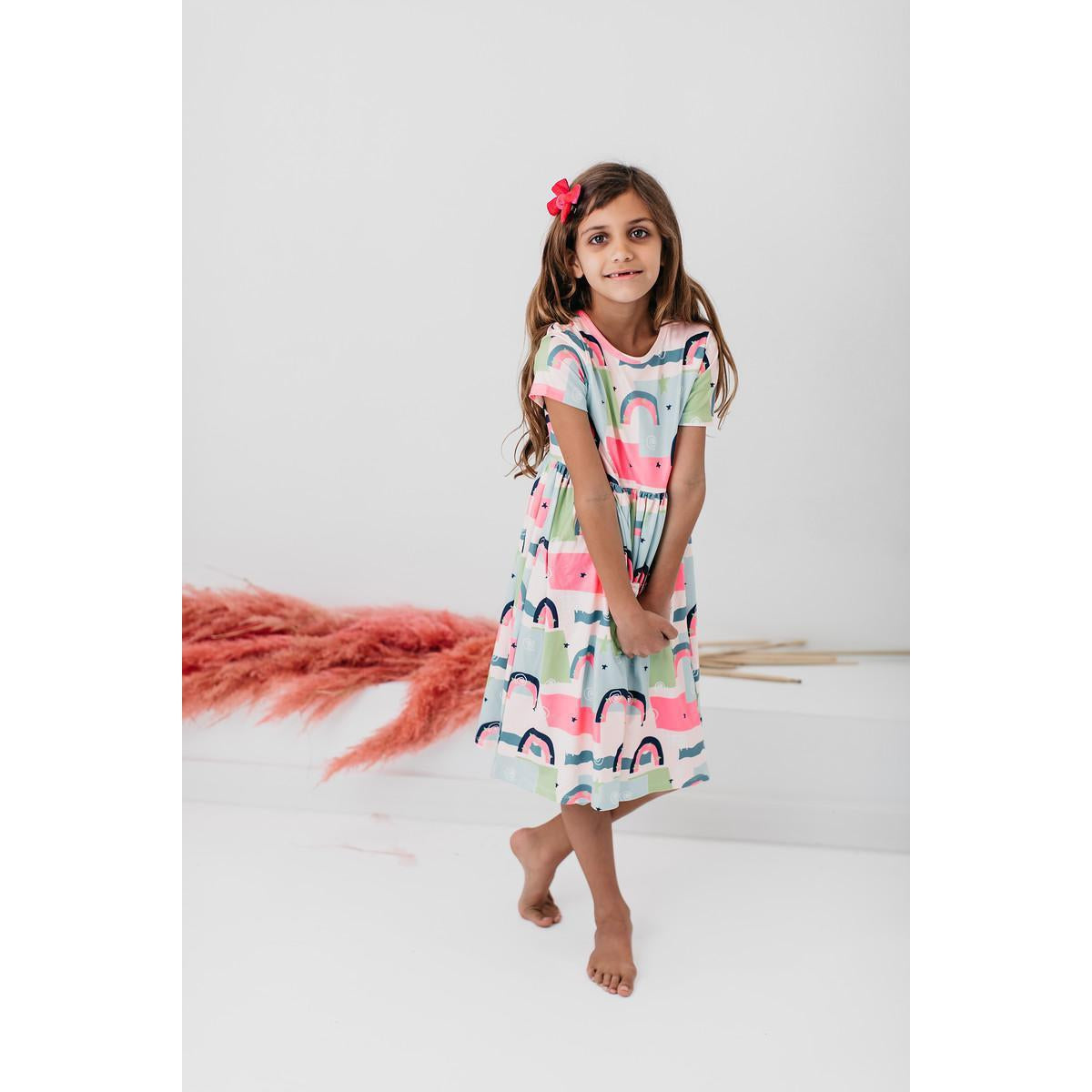 SALE Hot Pink Velvet Bow-Mila & Rose ®
