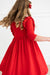 Red Ruffle Twirl Dress - NEW-Mila & Rose ®