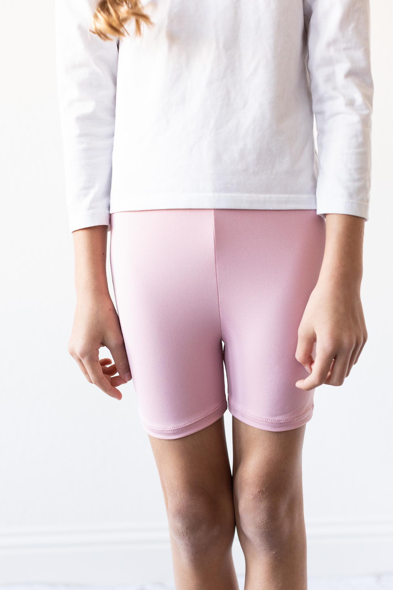 Vintage Pink Twirl Shorts-Mila & Rose ®