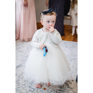 Light Navy Velvet Bow-Mila & Rose ®