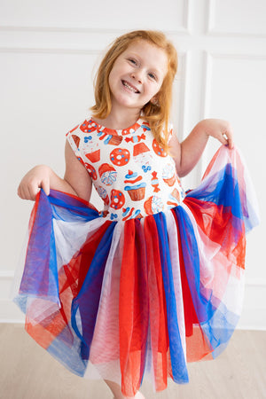 Red, White & Sweet Tank Tutu Dress-Mila & Rose ®