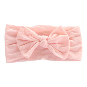 Cantaloupe Nylon Bow Headwrap-Mila & Rose ®
