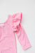 Bubblegum Pink L/S Flutter Sleeve Leotard-Mila & Rose ®