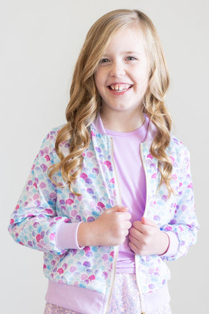 Bright Lilac S/S Ruffle Tee - NEW-Mila & Rose ®