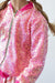 Hot Pink Sequin Jacket-Mila & Rose ®