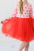Pink Peppermint L/S Tutu Dress-Mila & Rose ®