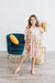 Retro Unicorns 3/4 Sleeve Pocket Twirl Dress-Mila & Rose ®