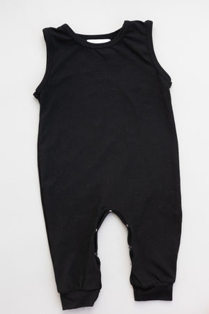 Black Tank One-Piece Jogger-Mila & Rose ®
