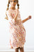 Flower Child 3/4 Sleeve Pocket Twirl Dress-Mila & Rose ®