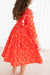 Roses are Red Ruffle Twirl Dress-Mila & Rose ®
