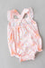 Sweet & Sunny Ruffle Cross Back Romper-Mila & Rose ®