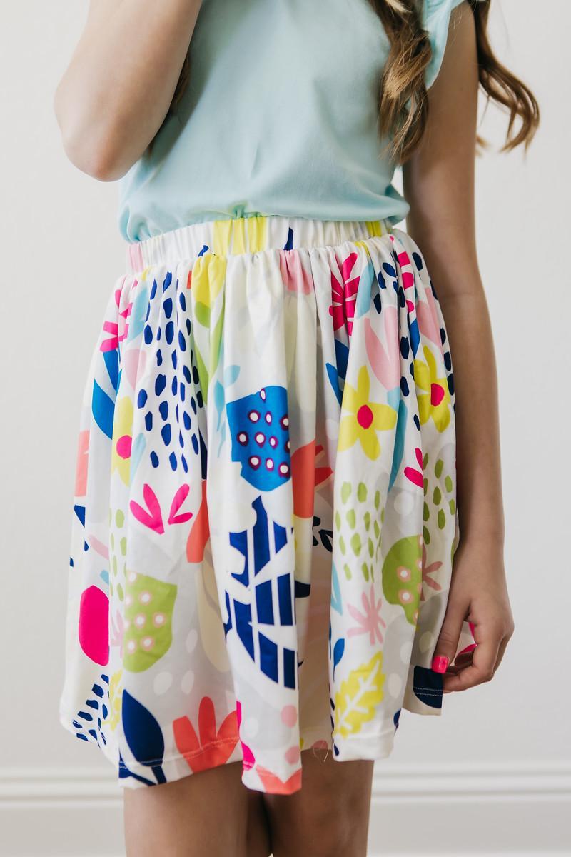 SALE Flower Market Twirl Skirt-Mila & Rose ®