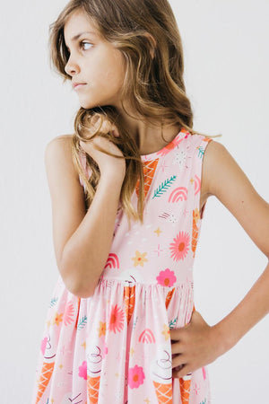 Ice Cream and Shout Tank Twirl Dress-Mila & Rose ®