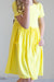 Yellow S/S Pocket Twirl Dress - NEW-Mila & Rose ®