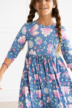 Spring Gardens Twirl Dress-Mila & Rose ®