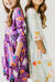 No Tricks, Just Treats 3/4 Sleeve Pocket Twirl Dress-Mila & Rose ®
