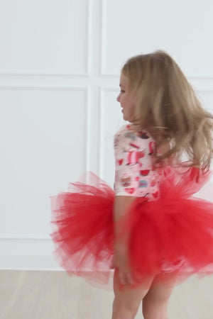 Puppy Love 3/4 Tutu Leotard