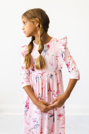 Ballet Beauties Ruffle Twirl Dress-Mila & Rose ®