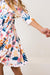 Blush Peony 3/4 Sleeve Pocket Twirl Dress-Mila & Rose ®