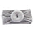 Koala Gray Nylon Turban Style Headwrap-Mila & Rose ®