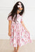 Rainbow Daisies S/S Twirl Dress-Mila & Rose ®