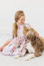 Puppy Party 3/4 Sleeve Pocket Twirl Dress-Mila & Rose ®