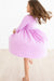 Bright Lilac Pocket Twirl Dress-Mila & Rose ®