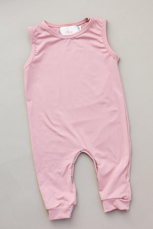 Vintage Pink Tank One-Piece Jogger - NEW-Mila & Rose ®
