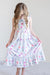 Pastel Wildflowers Ruffle Maxi Dress-Mila & Rose ®
