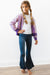 Purple Sequin Jacket-Mila & Rose ®