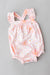 Sweet & Sunny Ruffle Cross Back Romper-Mila & Rose ®