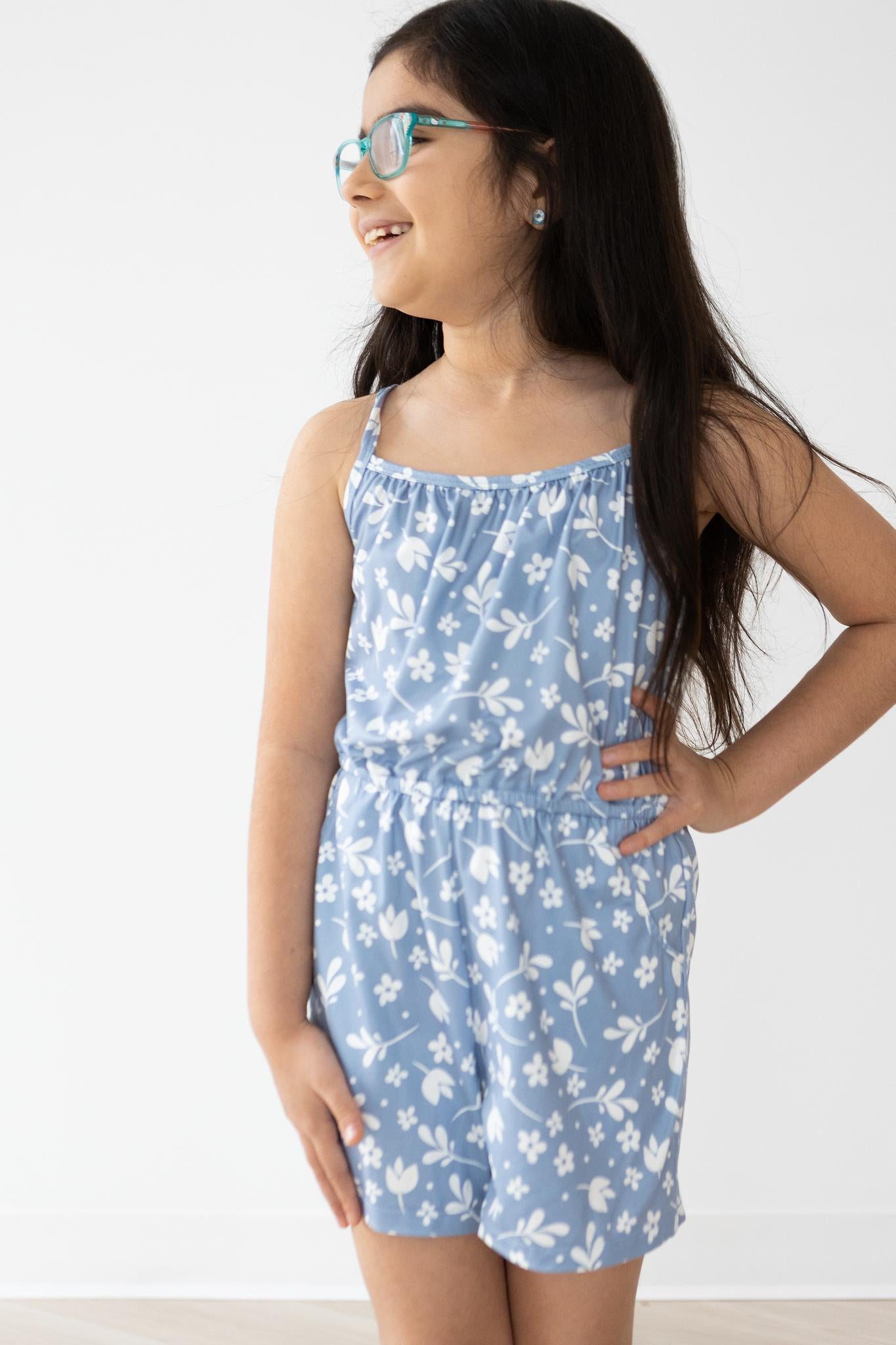 Bluebell Strappy Play Romper-Mila & Rose ®