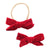 SALE Ruby Red Velvet Bow-Mila & Rose ®