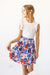 SALE Happy 4th Floral Twirl Skirt-Mila & Rose ®