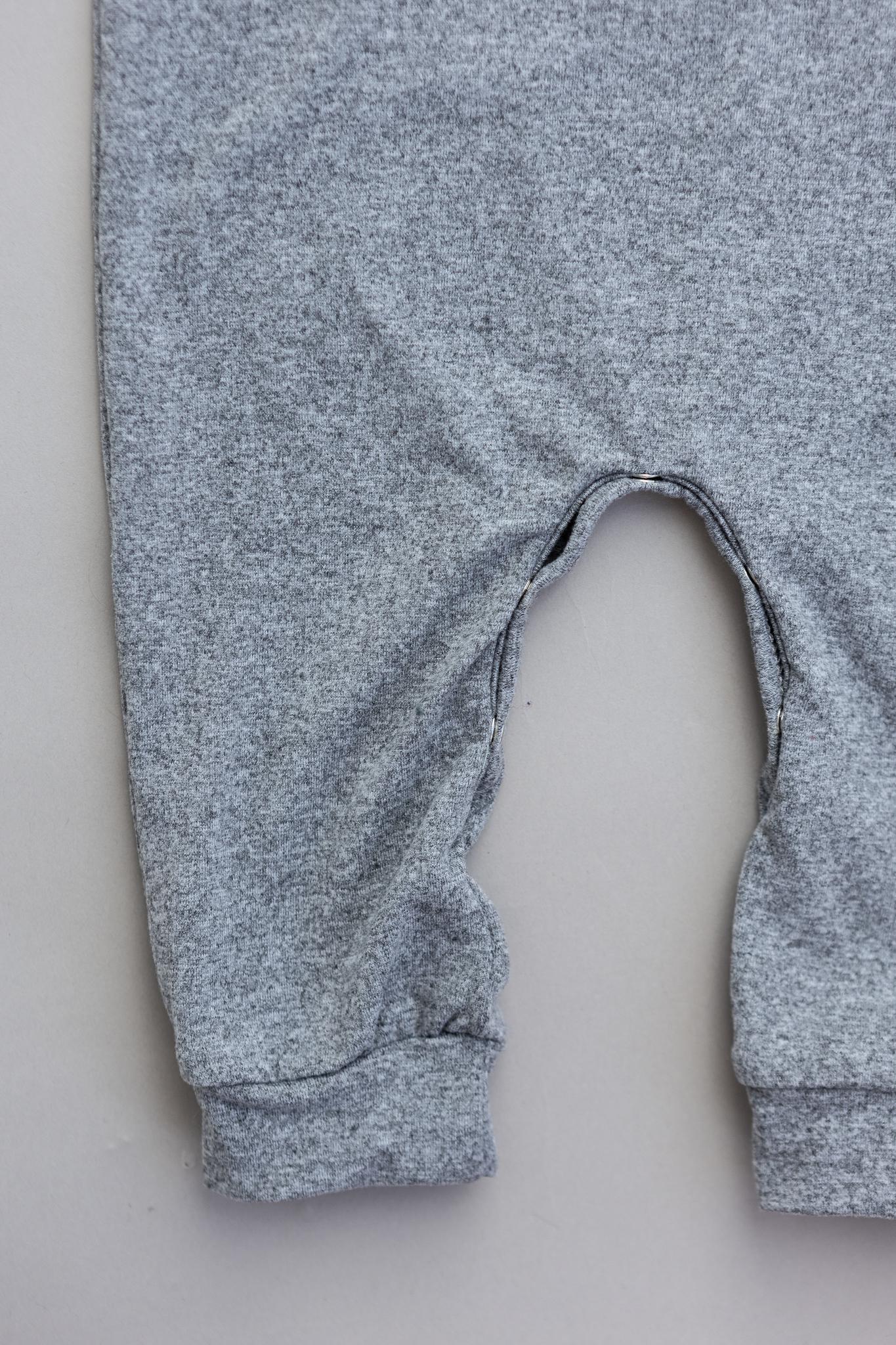 Heather Gray Tank One-Piece Jogger-Mila & Rose ®