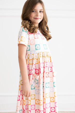 SALE Checkmate S/S Pocket Twirl Dress-Mila & Rose ®