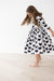 Purrfect 3/4 Sleeve Pocket Twirl Dress-Mila & Rose ®