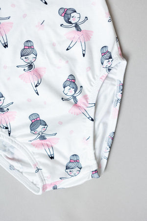 Ballerina S/S Flutter Sleeve Leotard-Mila & Rose ®