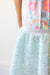 Aqua Sequin Twirl Skort-Mila & Rose ®
