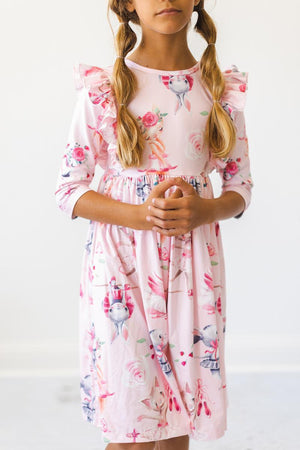 Ballet Beauties Ruffle Twirl Dress-Mila & Rose ®