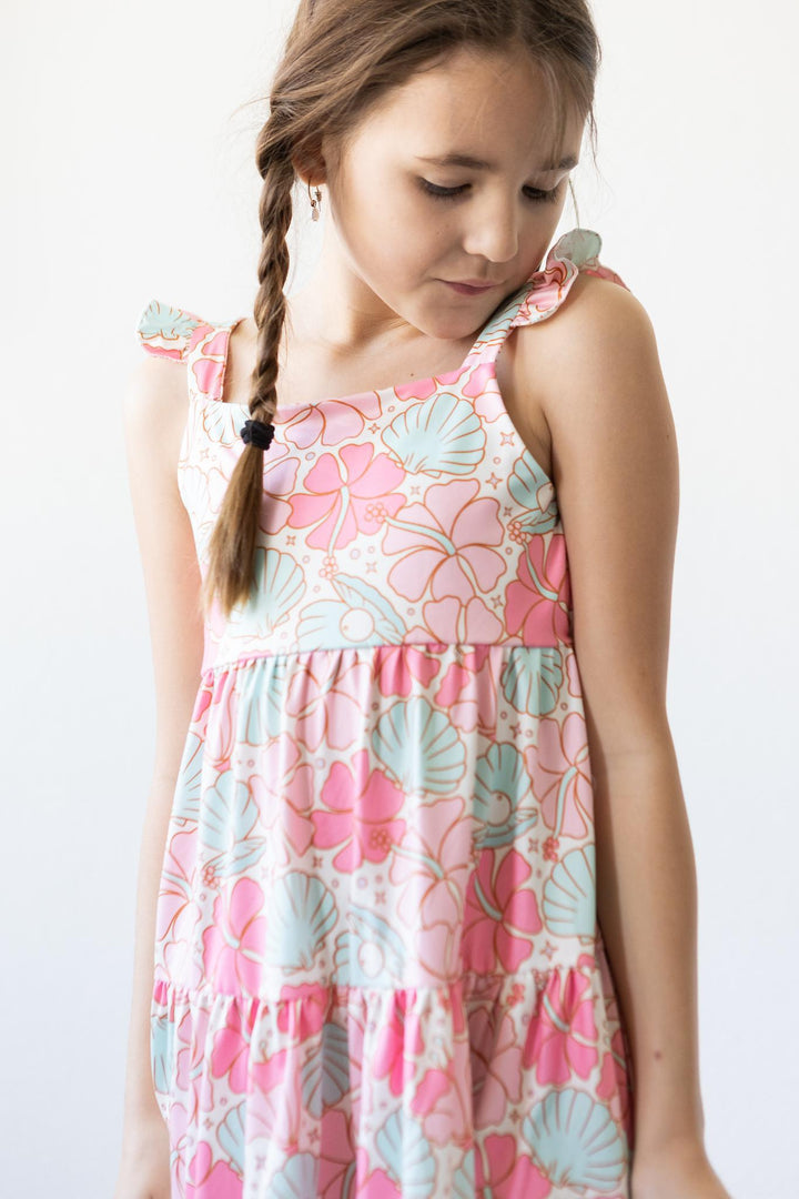 Beach Daze Ruffle Maxi Dress-Mila & Rose ®