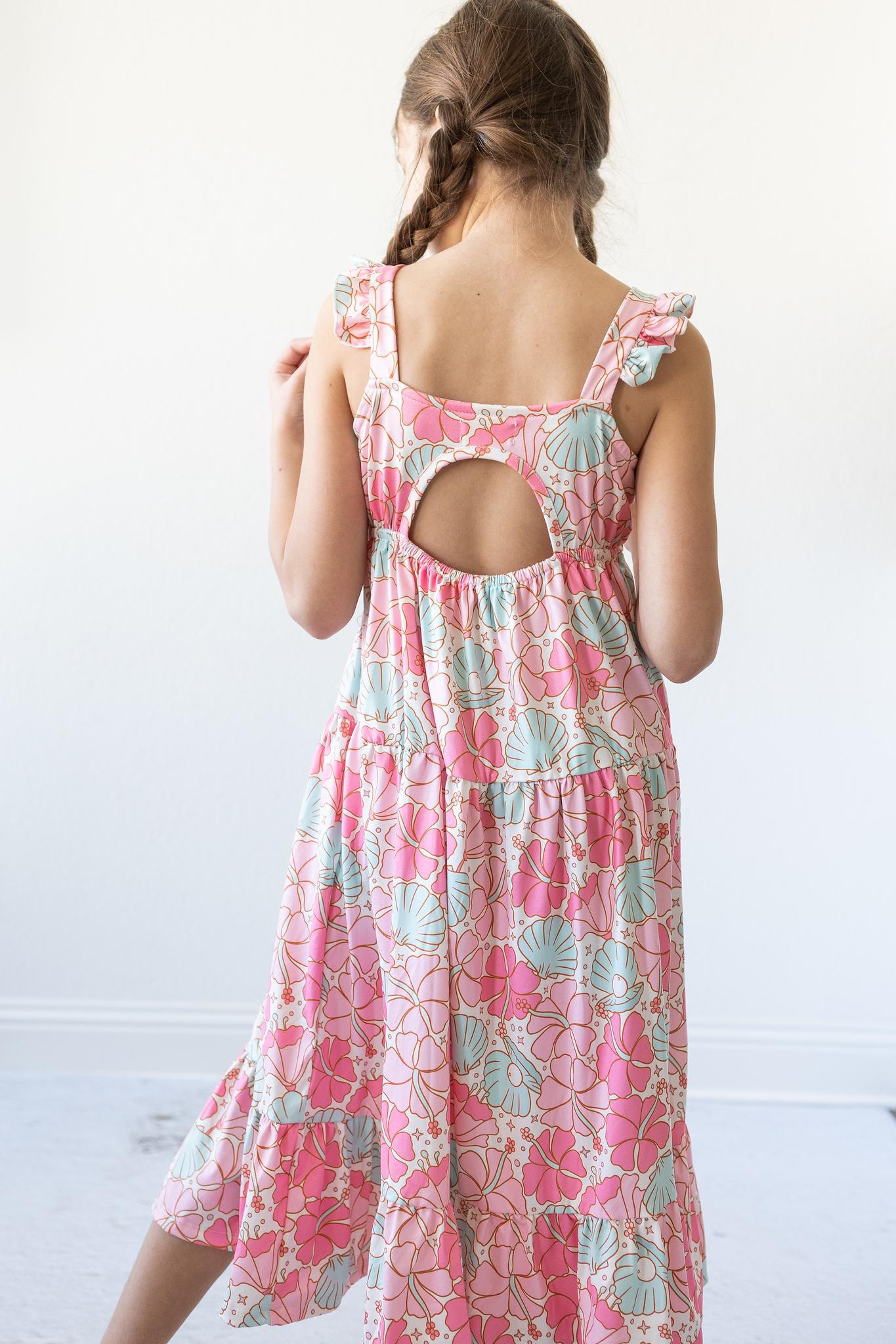 Beach Daze Ruffle Maxi Dress-Mila & Rose ®